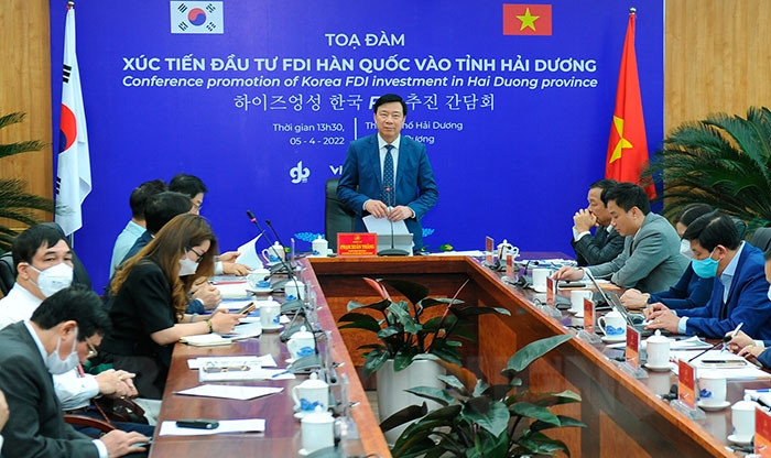 Hai Duong promotes South Korean FDI